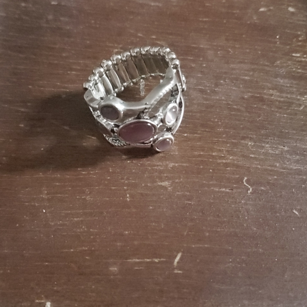 Purple stone ring